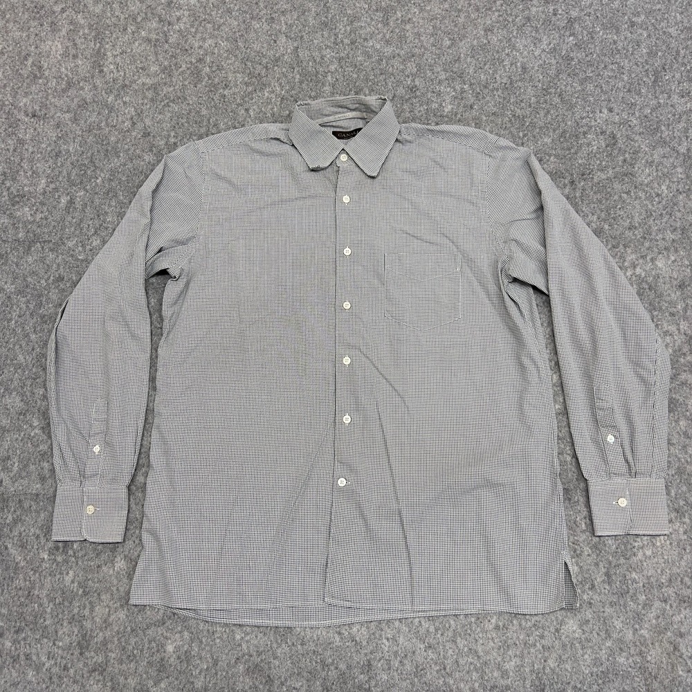 Canali Shirt Mens Large Multicolor Long Sleeve Collared Preppy Classic Casual